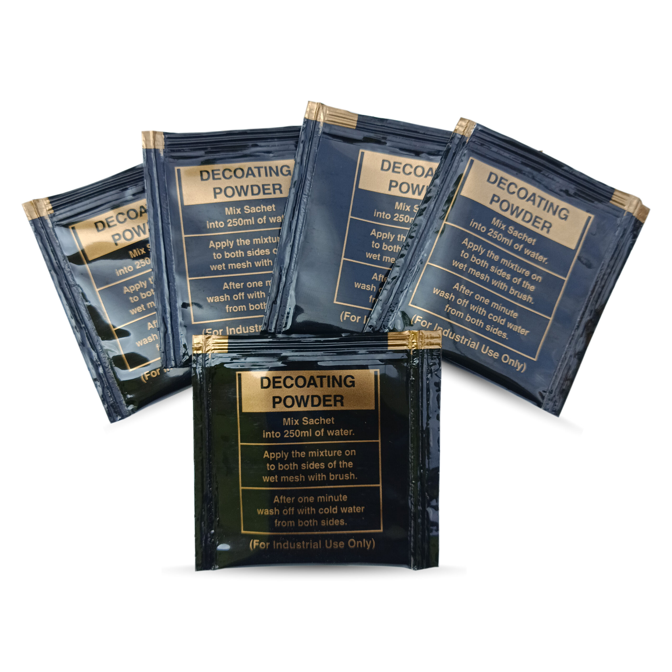 Decoating Powder Sachets of 5gm Each for Graphic Arts Screen Printing (5 Pcs.)