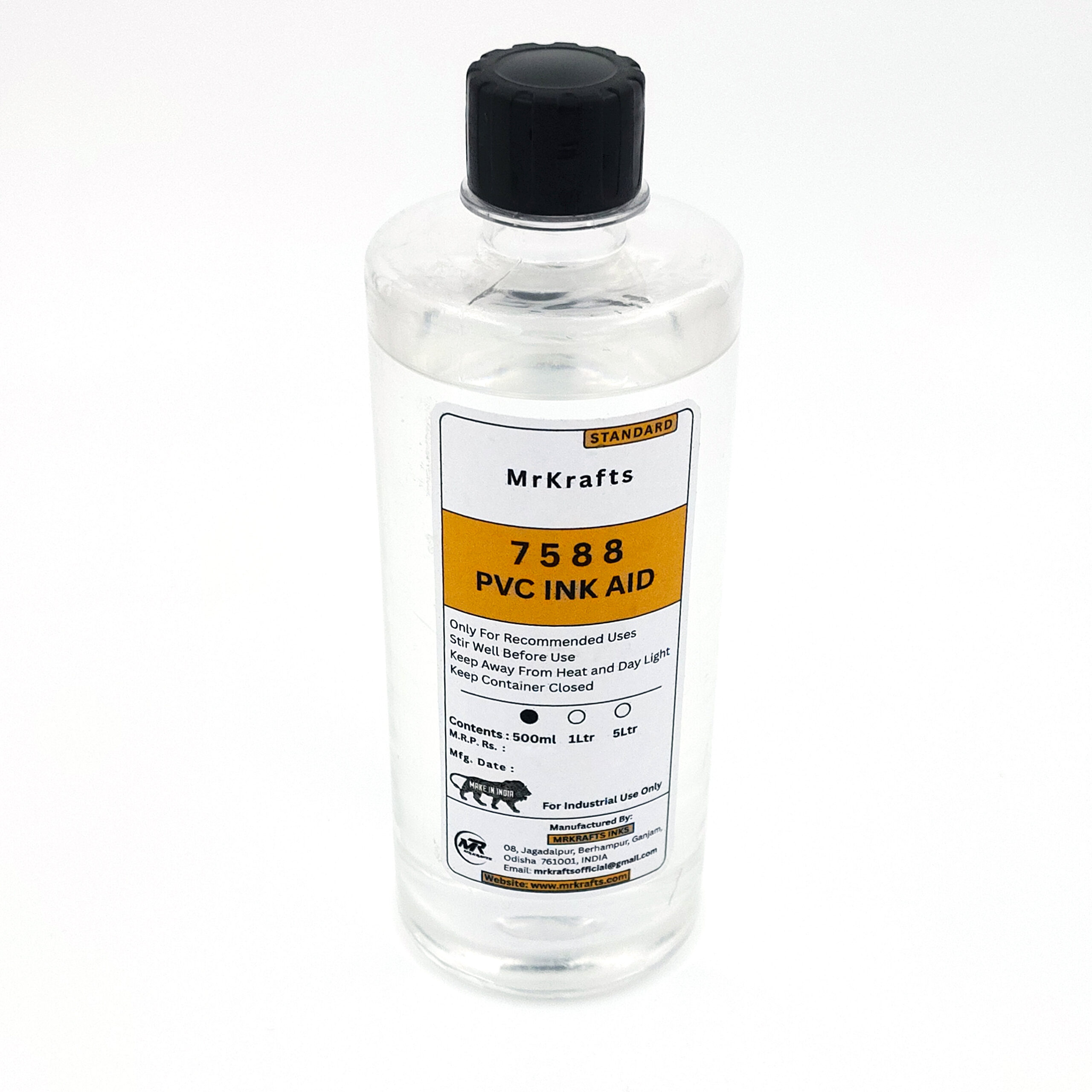 PVC Ink Aid / Ink Reducer for Screen Printing – 500ml, Smooth Ink Flow & Easy Mixing